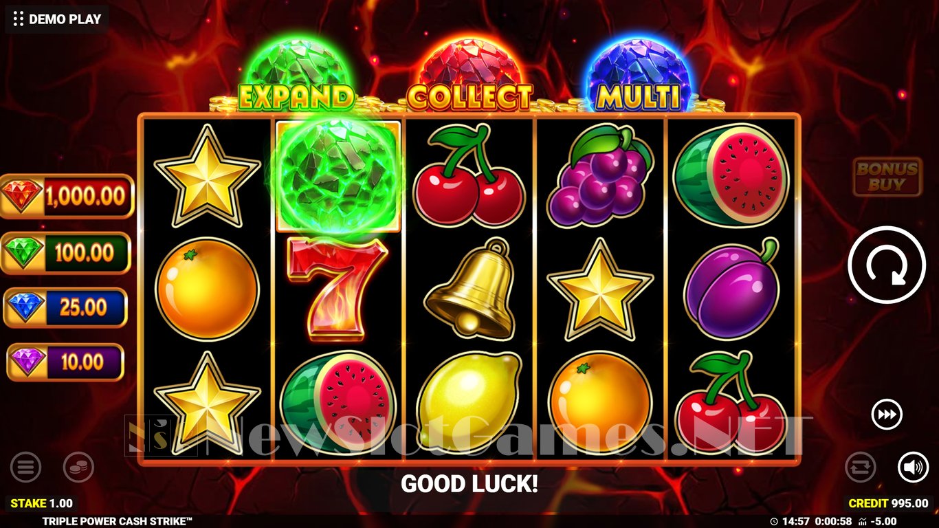 Triple Power Cash Strike Slot Demo Image