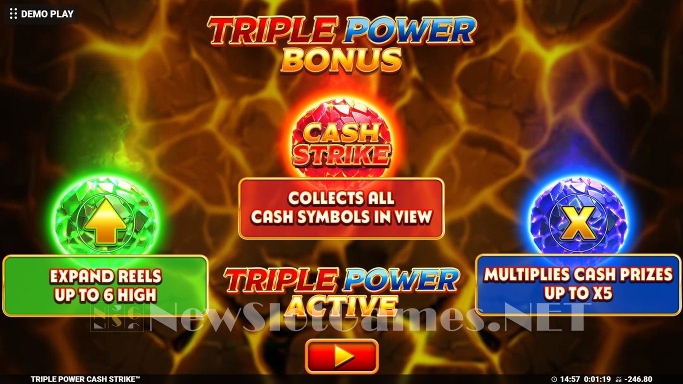 Triple Power Cash Strike Slot Slot Image in Demo - pic. 6