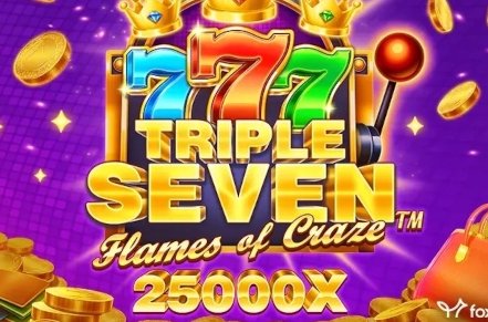 Triple Seven Flames of Craze Slot Logo