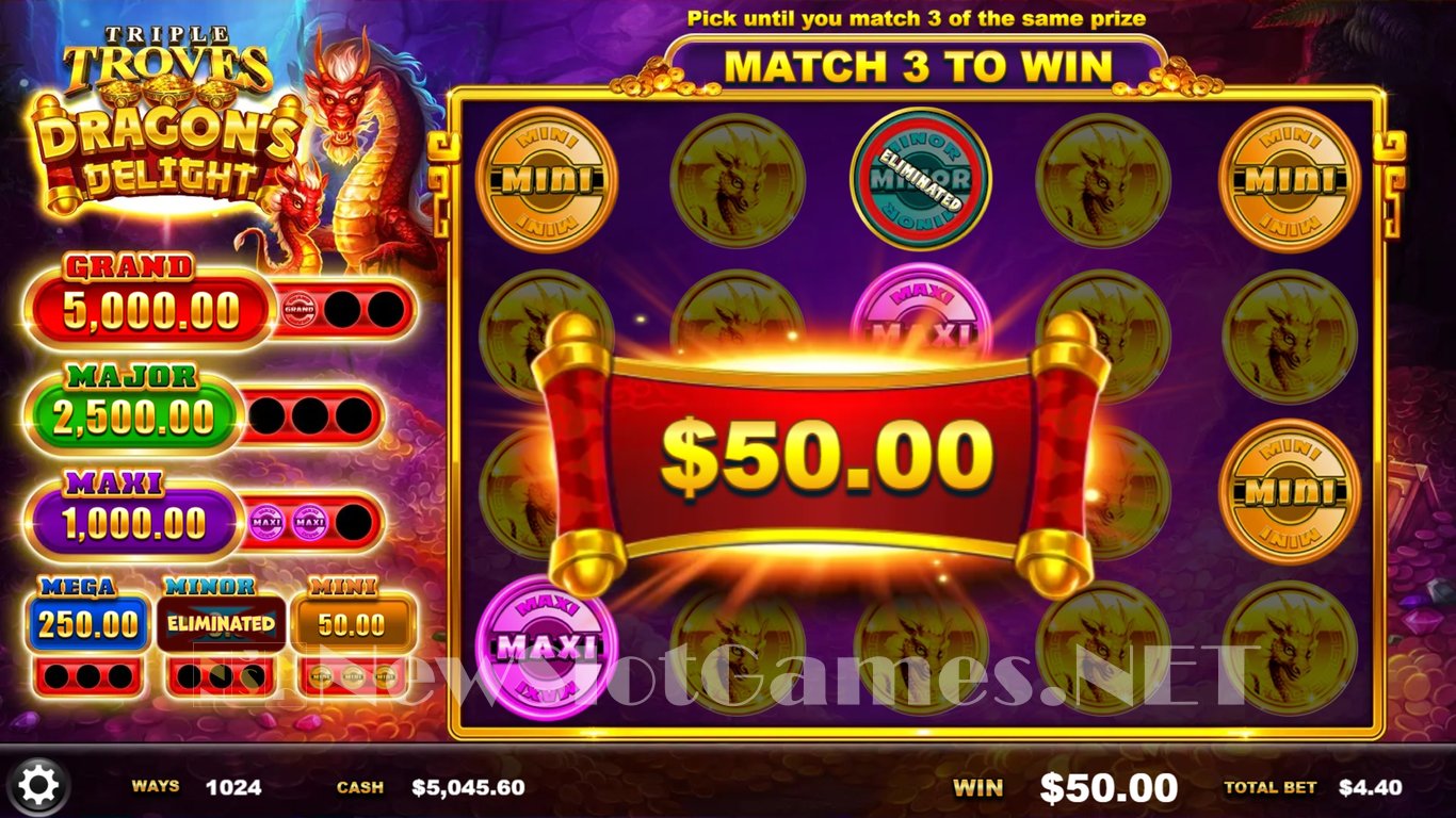 Triple Troves Dragons Delight Slot Slot Image in Demo - pic. 4