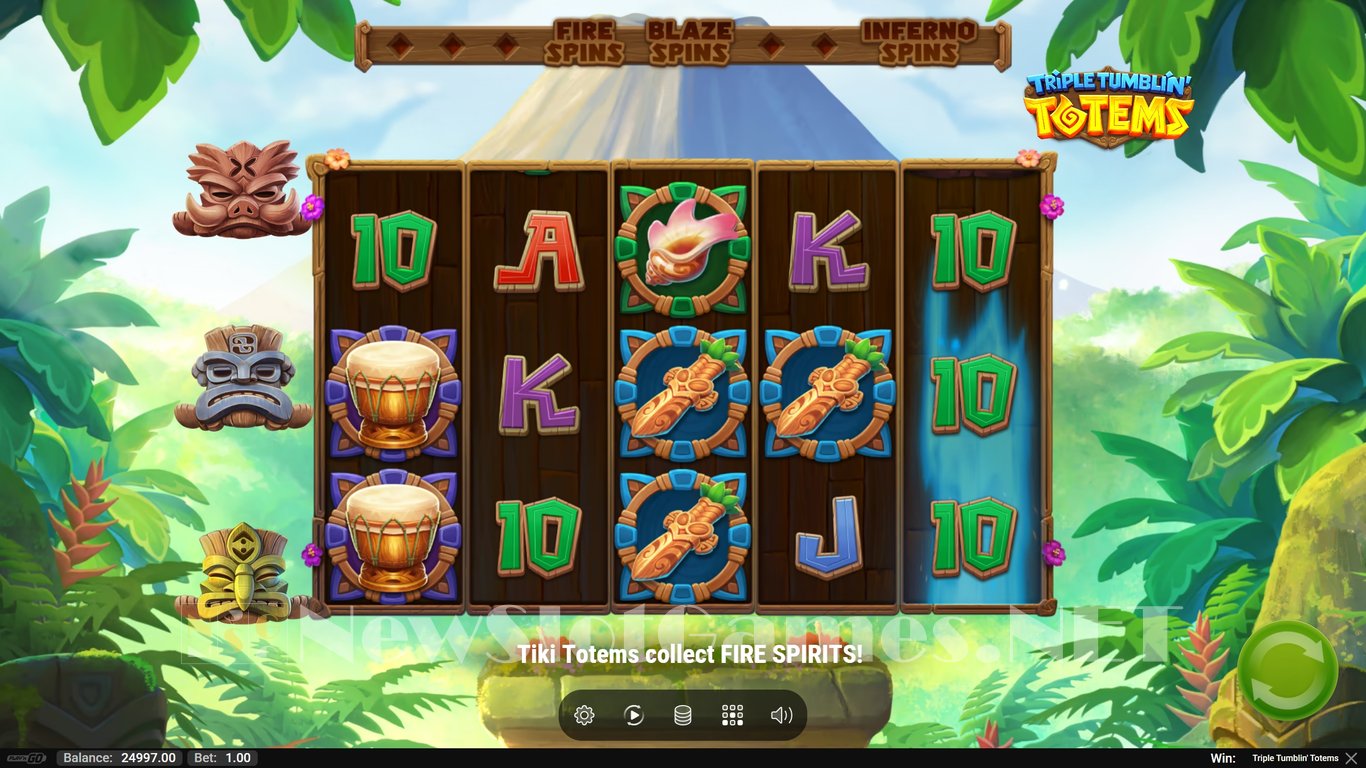 Triple Tumblin Totems Slot Slot Image in Demo - pic. 2