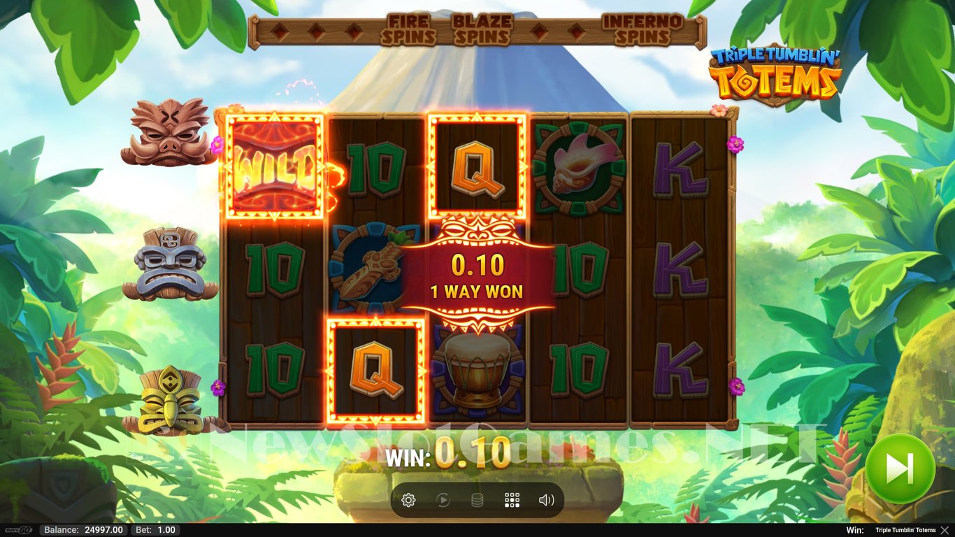Triple Tumblin Totems Slot Slot Image in Demo - pic. 3