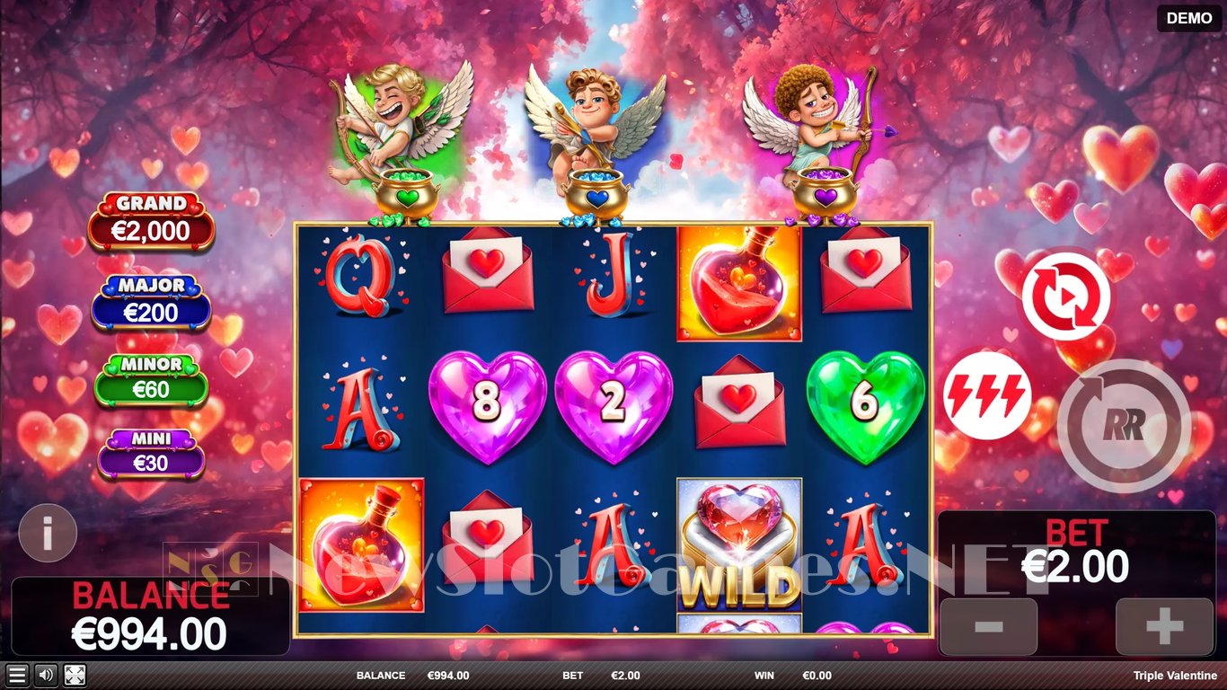 Triple Valentine Slot Slot Image in Demo - pic. 2