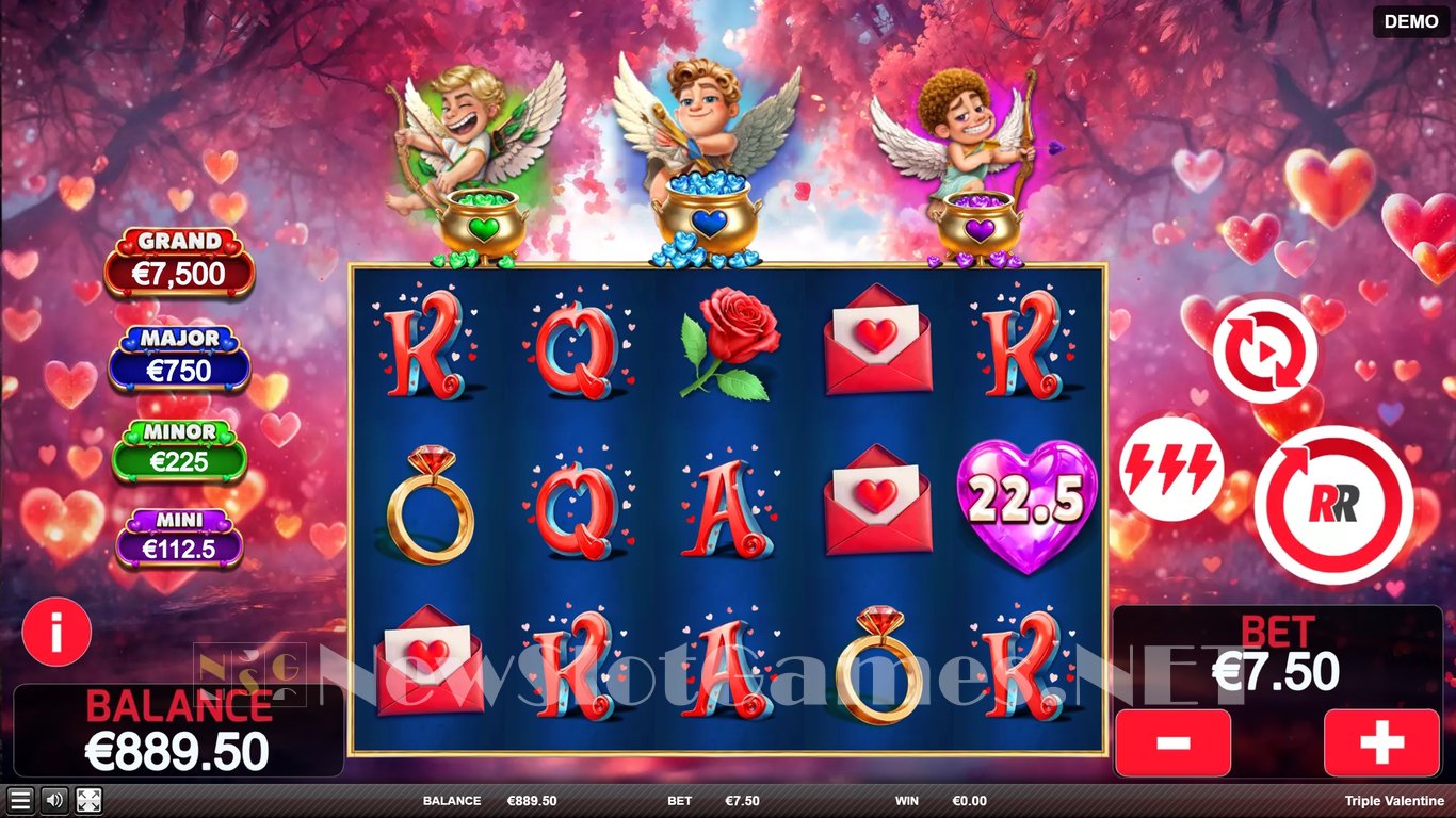 Triple Valentine Slot Slot Image in Demo - pic. 5