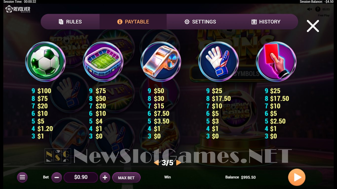 Trophy Spins World Cup 26 Slot Slot Image in Demo - pic. 6