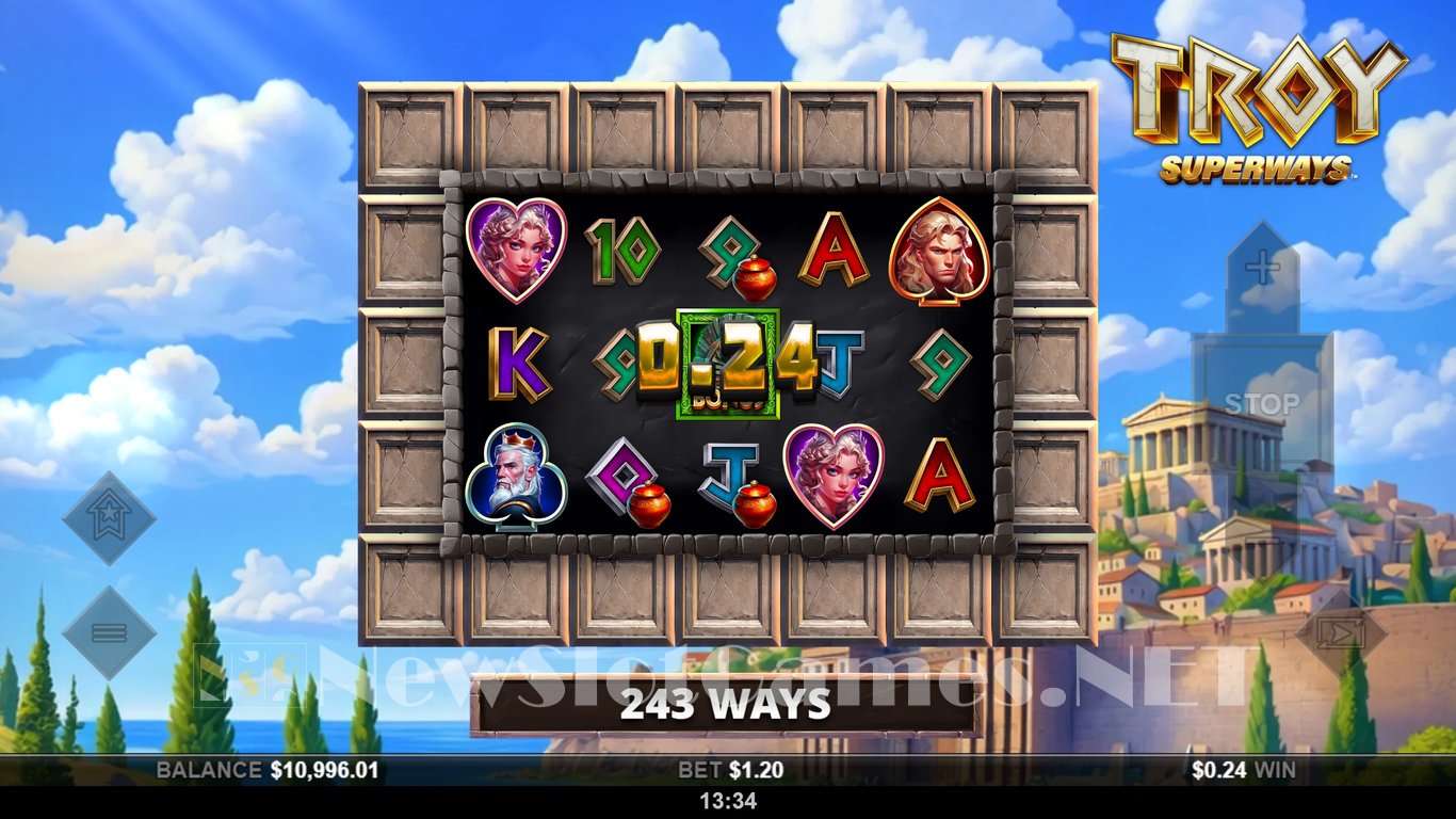Troy SuperWays Slot Slot Image in Demo - pic. 4