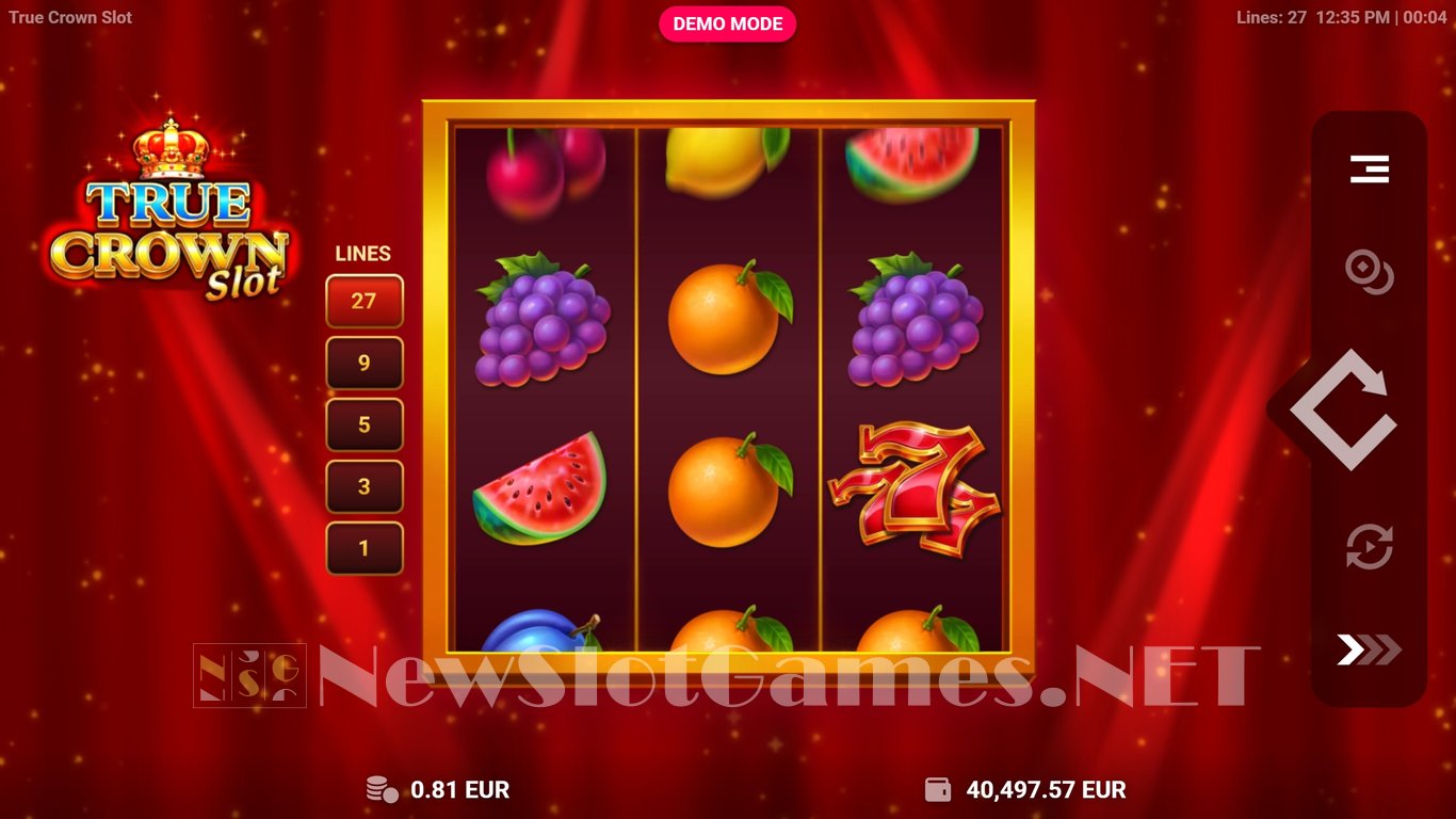 True Crown Slot Slot Image in Demo - pic. 2