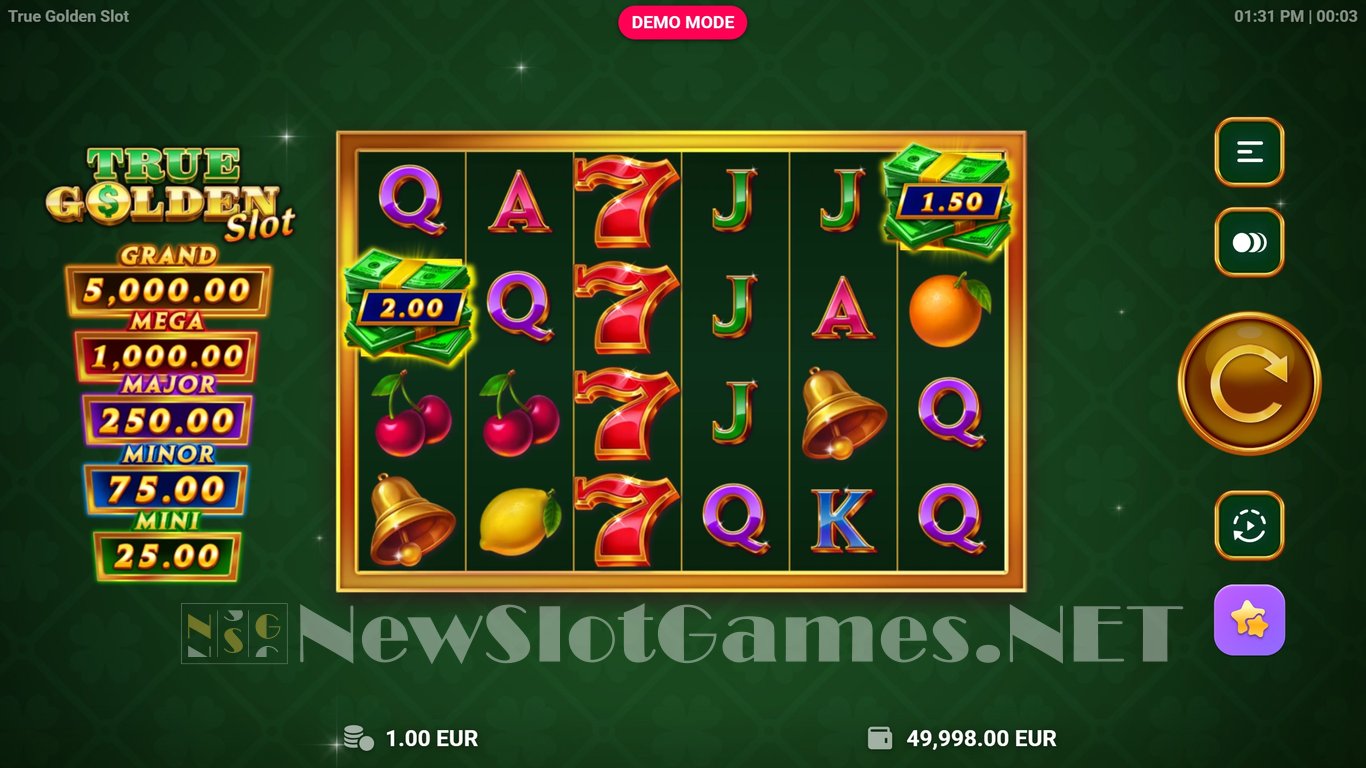 True Golden Slot Slot Image in Demo - pic. 2