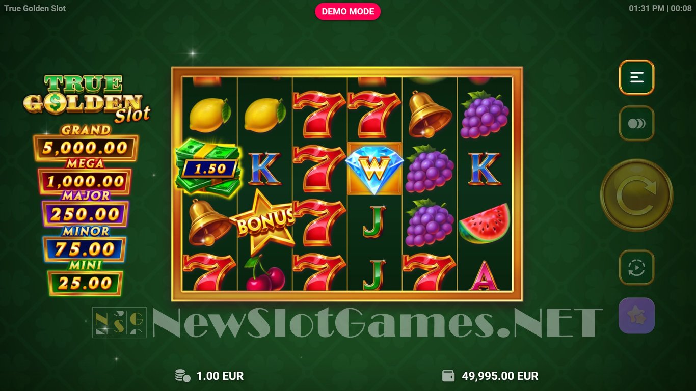 True Golden Slot Slot Image in Demo - pic. 4