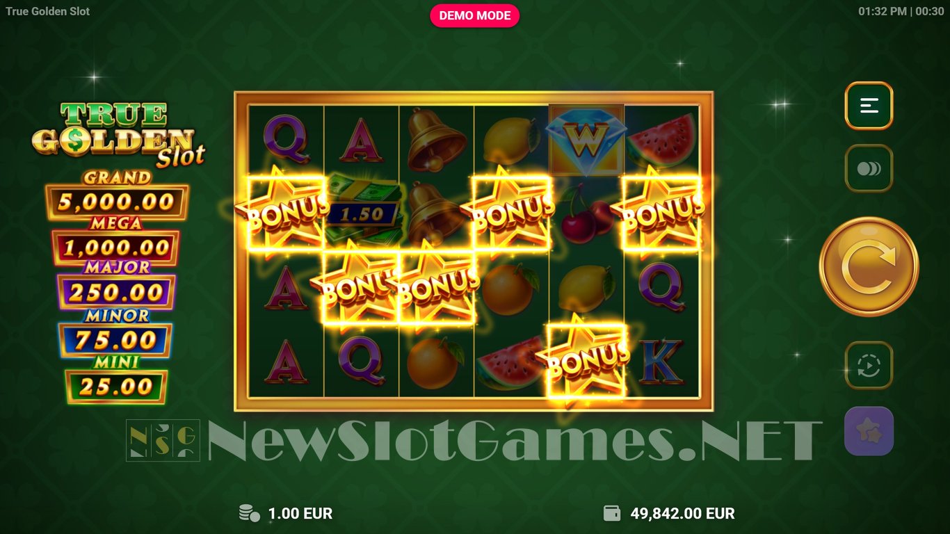 True Golden Slot Slot Image in Demo - pic. 6