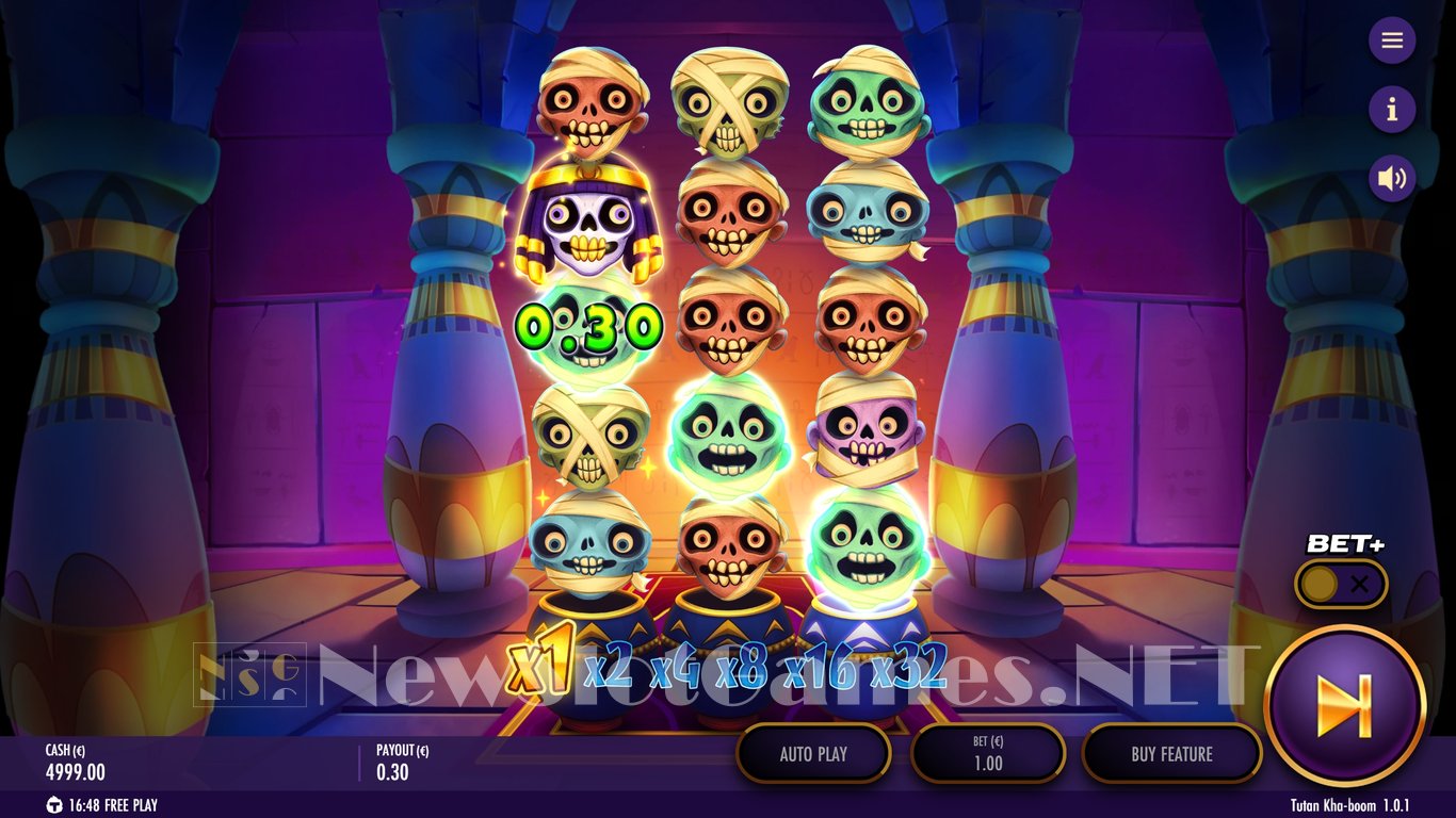 Tutan Kha-boom Slot Demo Image