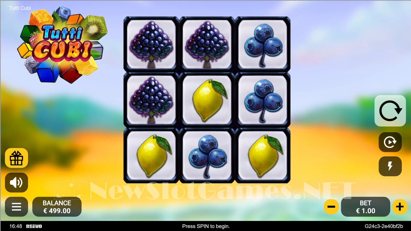 Tutti Cubi Slot Demo Image