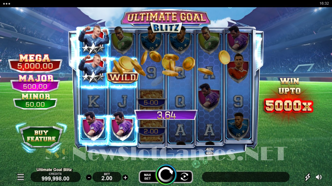 Ultimate Goal Blitz Slot Demo Image