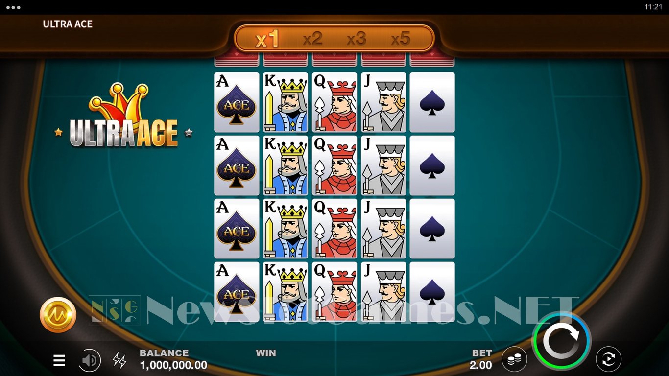Ultra Ace Slot Demo Image
