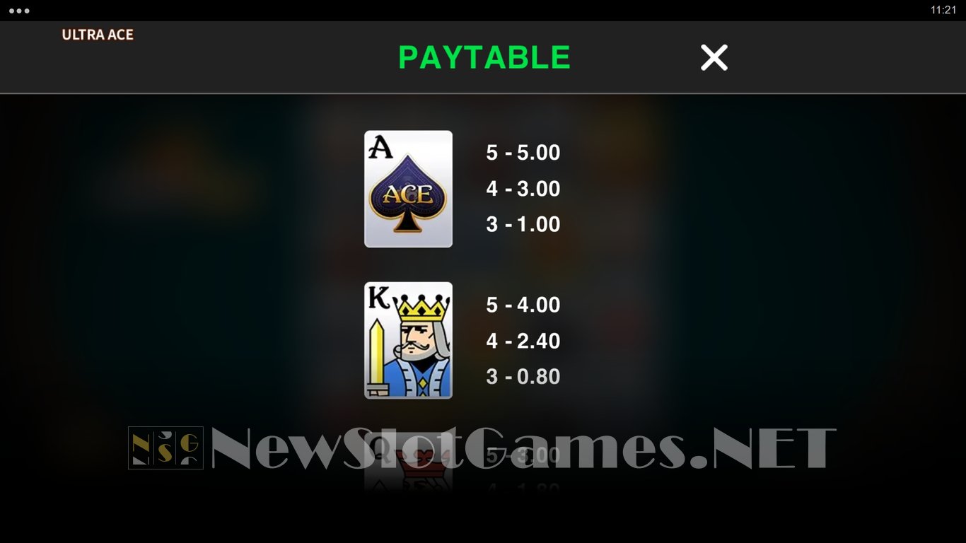 Ultra Ace Slot Slot Image in Demo - pic. 6