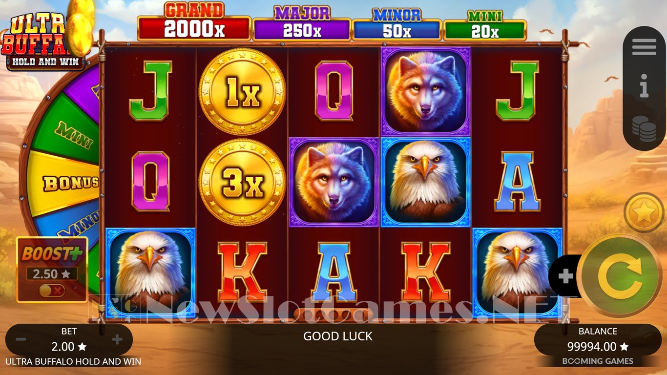 Ultra Buffalo Hold and Win Slot Slot Image in Demo - pic. 2