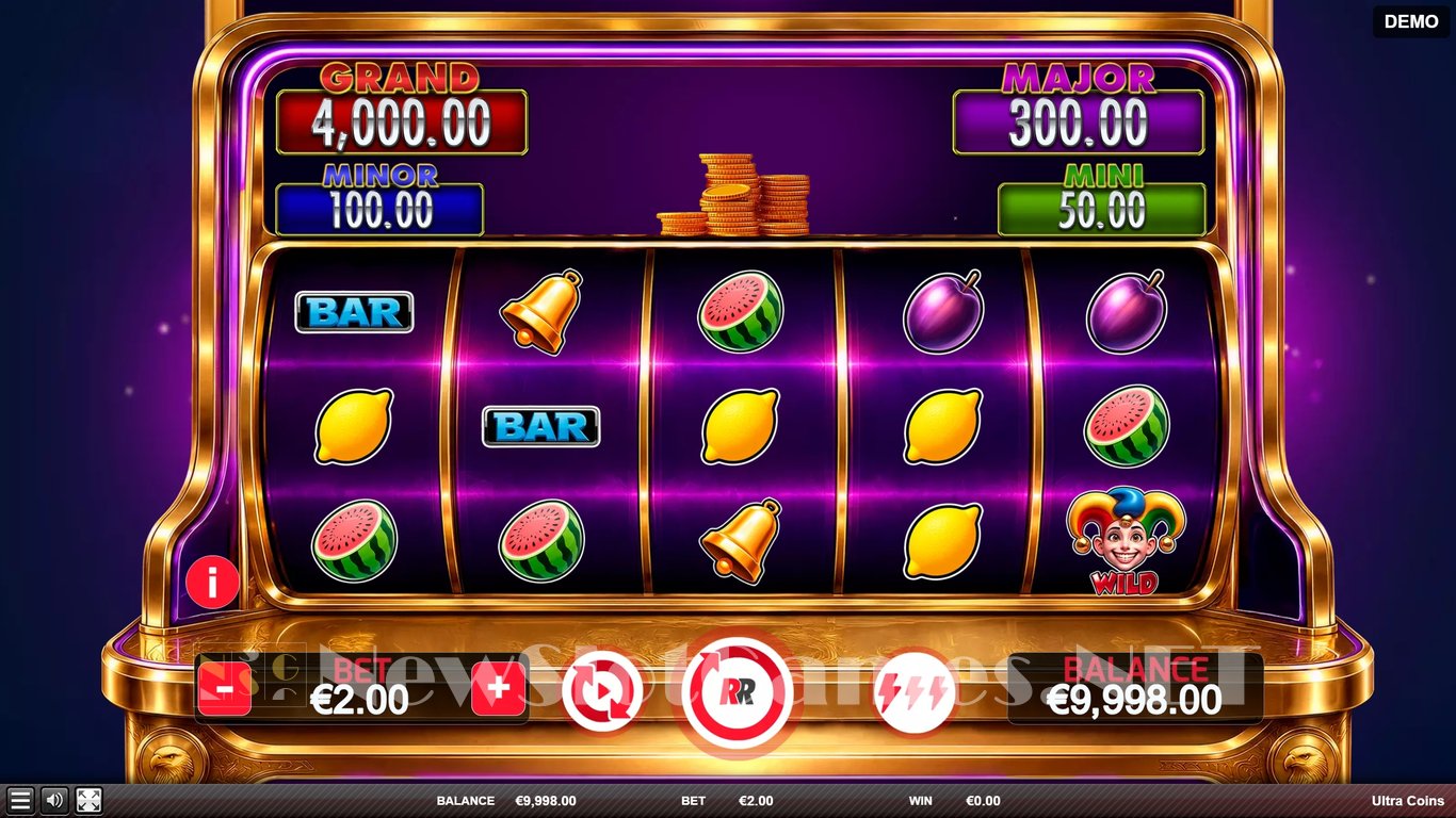 Ultra Coins Slot Demo Image