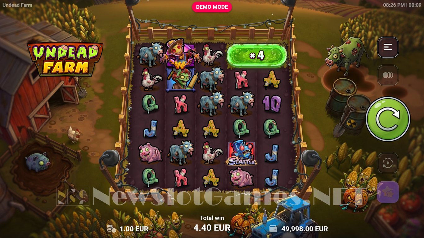 Undead Farm Slot Slot Image in Demo - pic. 2