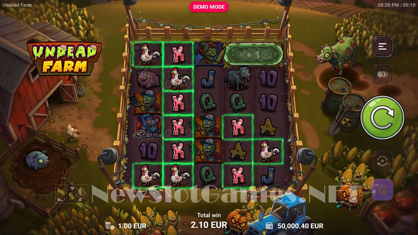 Undead Farm Slot Slot Image in Demo - pic. 3