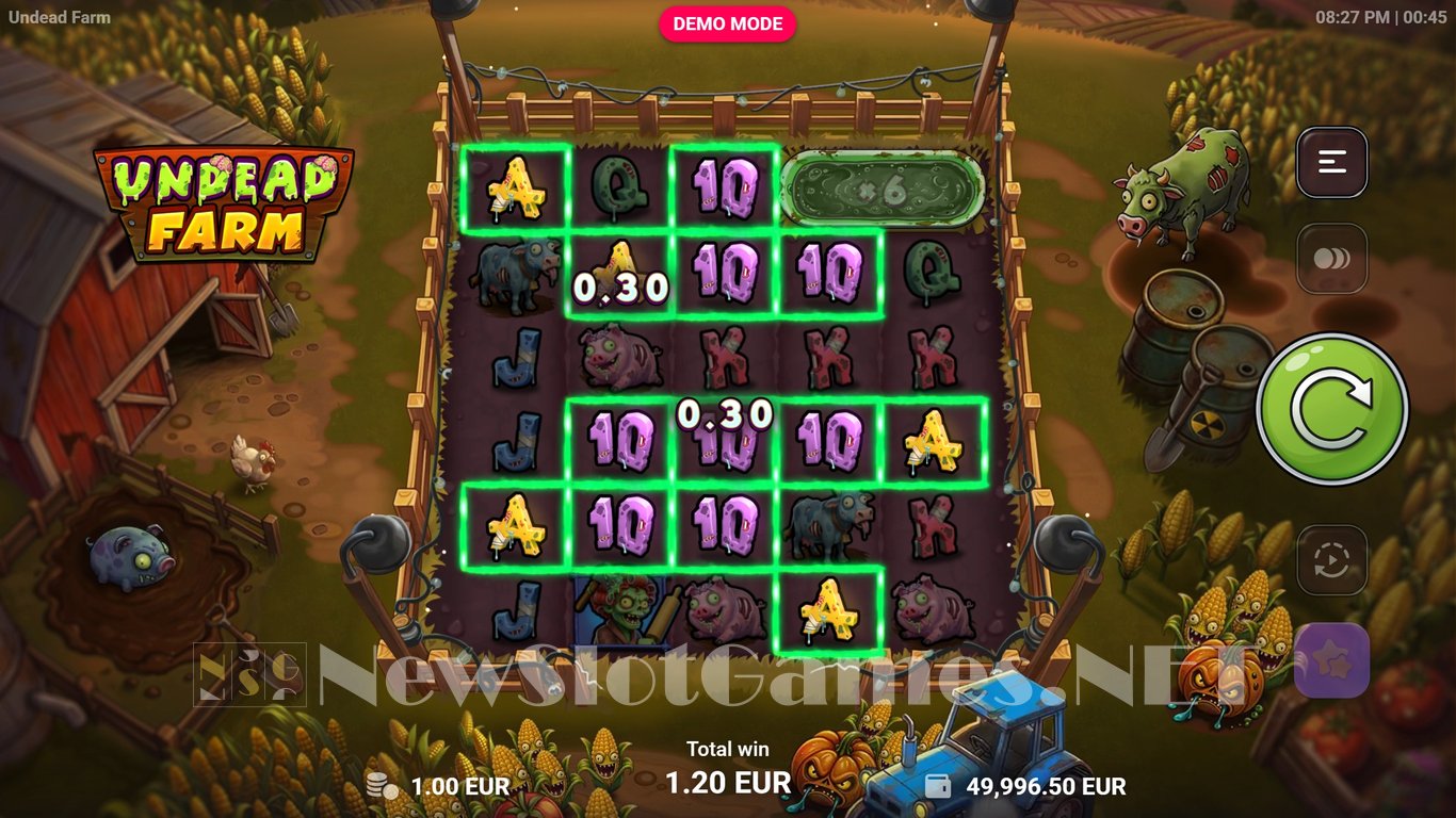 Undead Farm Slot Slot Image in Demo - pic. 4