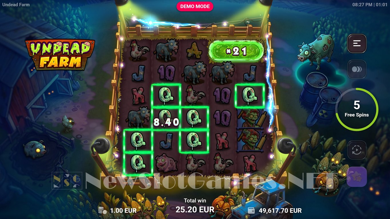 Undead Farm Slot Slot Image in Demo - pic. 8