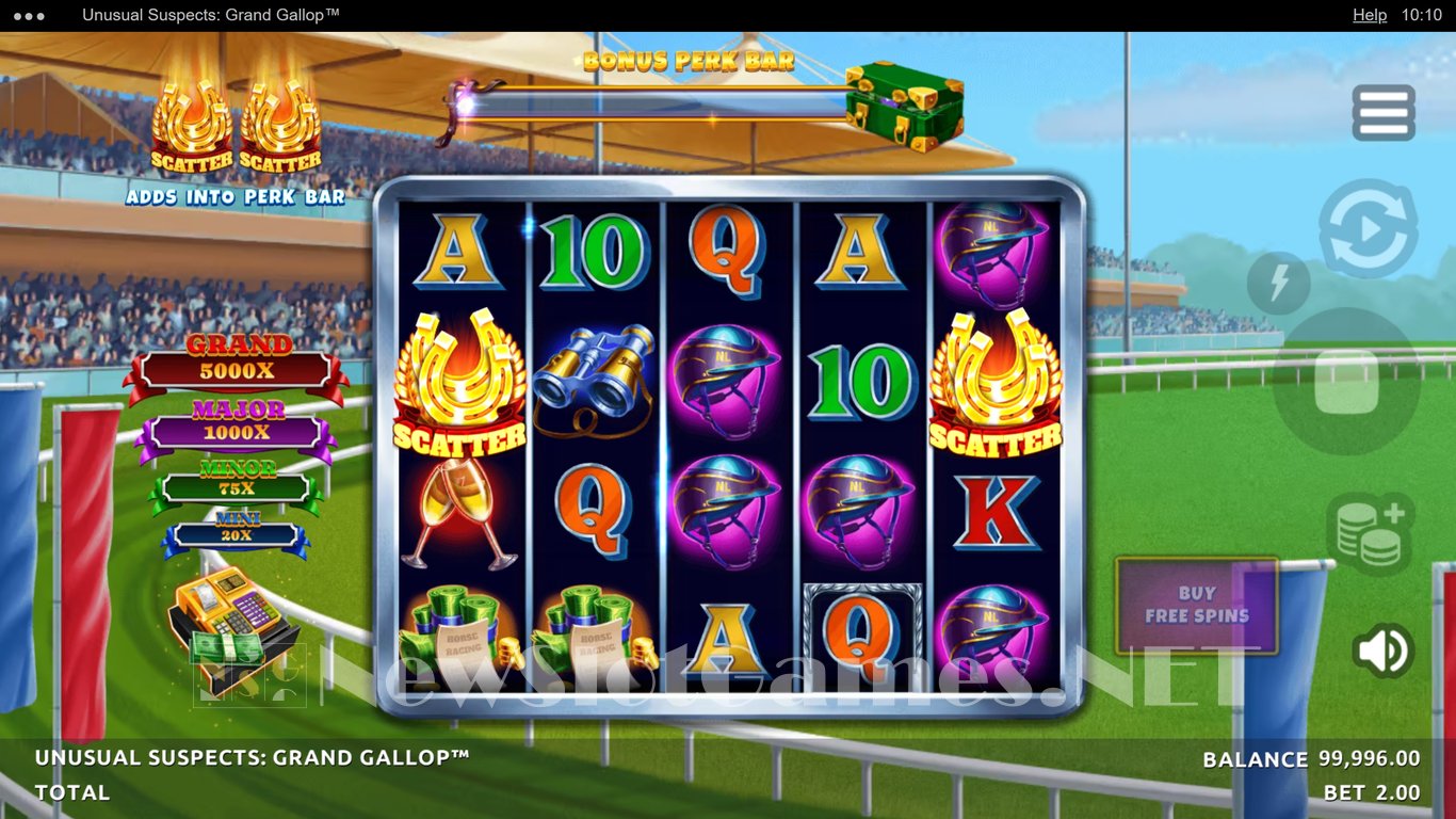 Unusual Suspects Grand Gallop Slot Slot Image in Demo - pic. 2