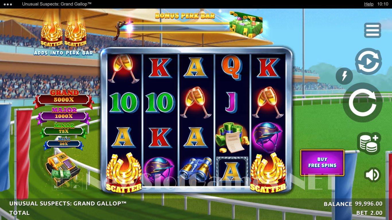 Unusual Suspects Grand Gallop Slot Slot Image in Demo - pic. 3