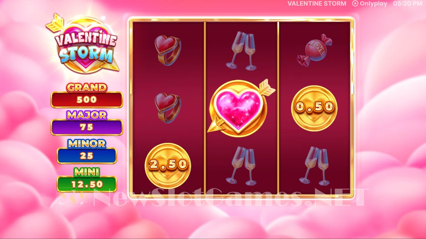 Valentine Storm Slot Demo Image