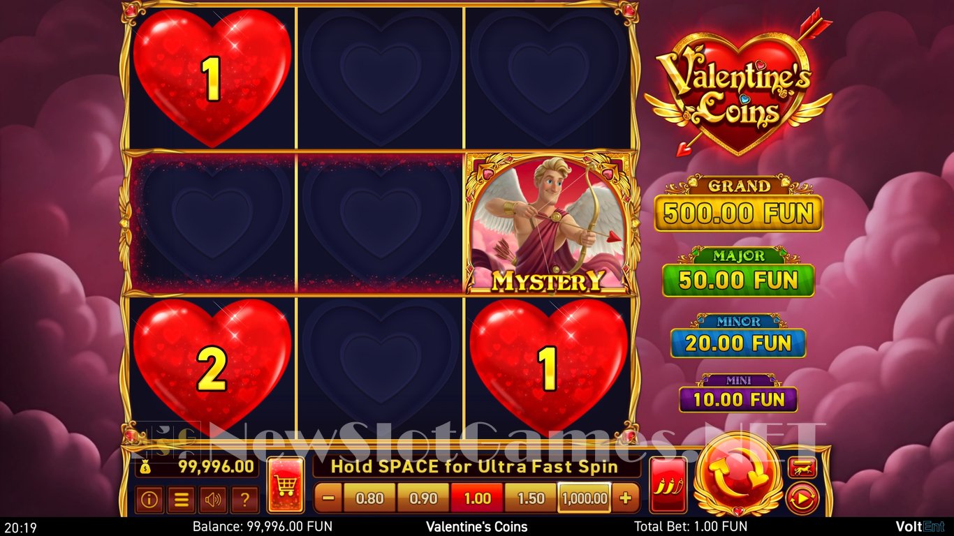 Valentines Coins Slot Slot Image in Demo - pic. 3