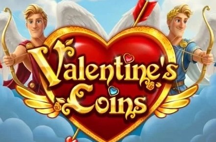 Valentines Coins Slot Logo