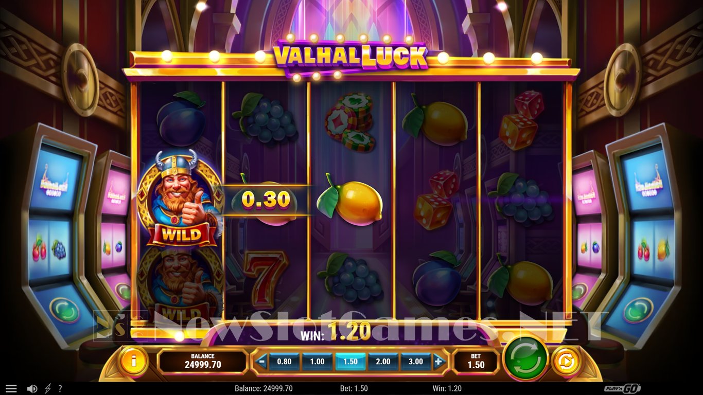 ValhalLuck Slot Demo Image