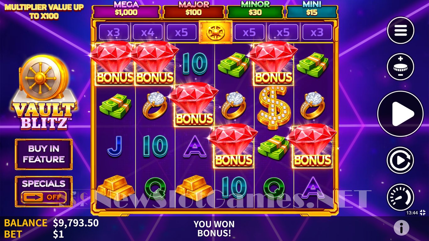 Vault Blitz Slot Slot Image in Demo - pic. 3