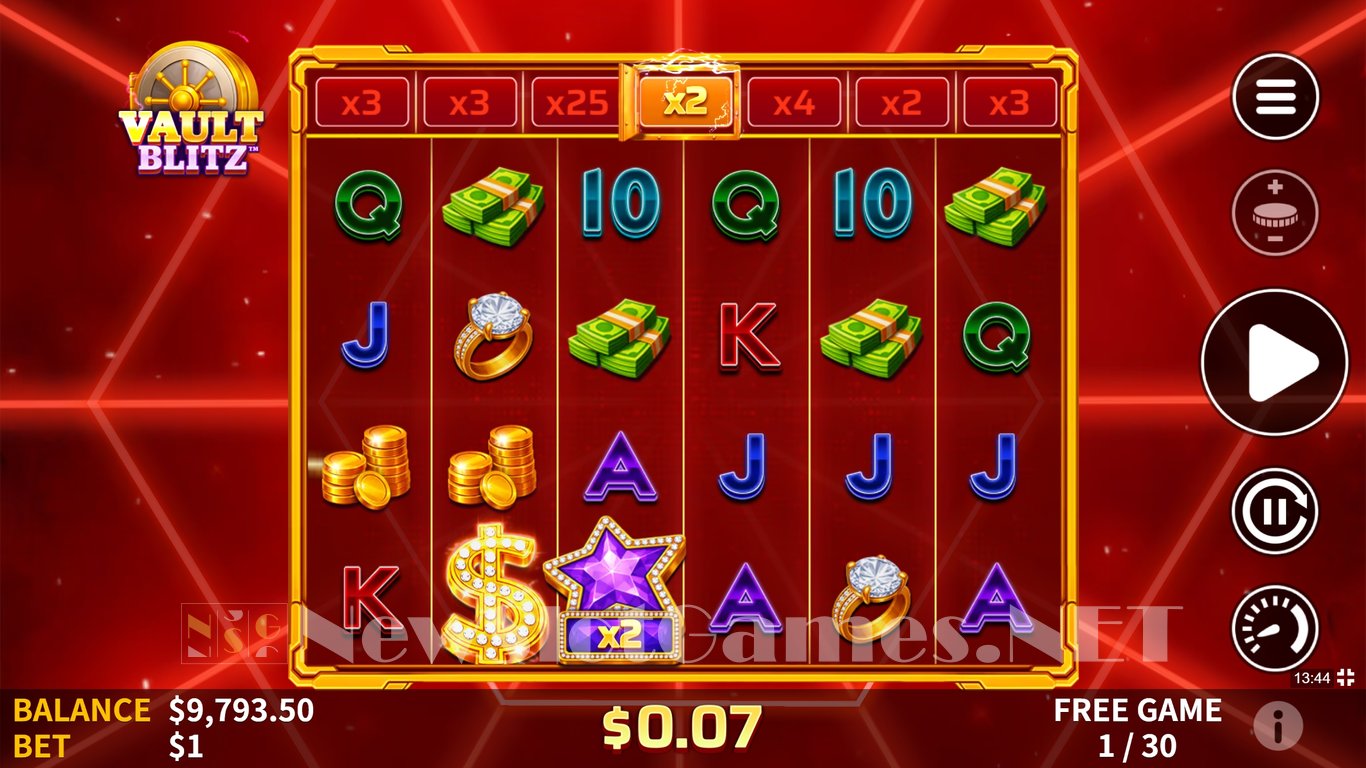 Vault Blitz Slot Slot Image in Demo - pic. 5