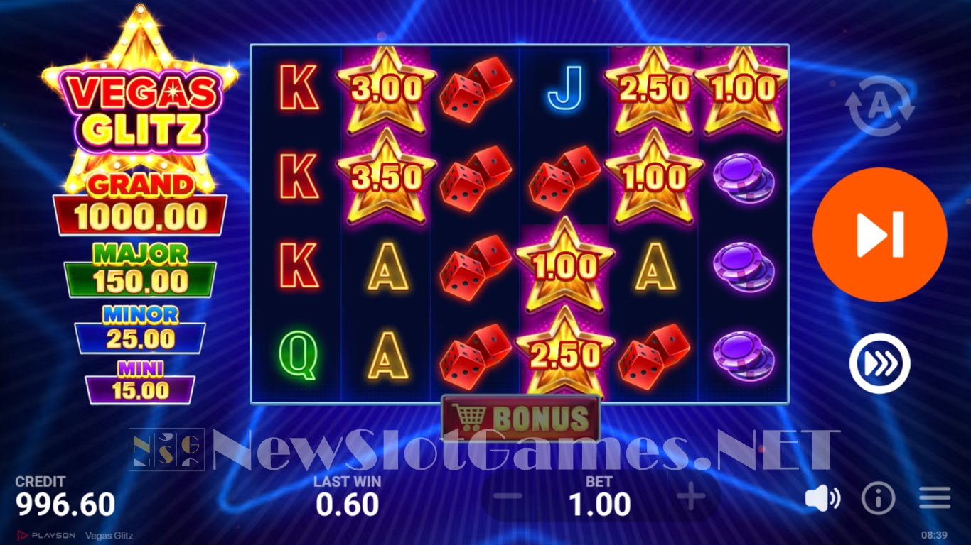 Vegas Glitz Slot Slot Image in Demo - pic. 2