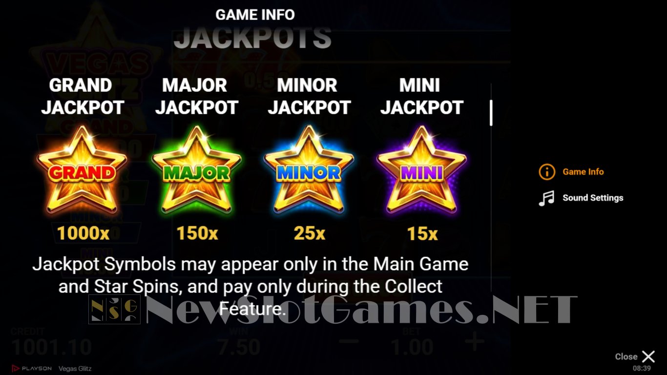 Vegas Glitz Slot Slot Image in Demo - pic. 5
