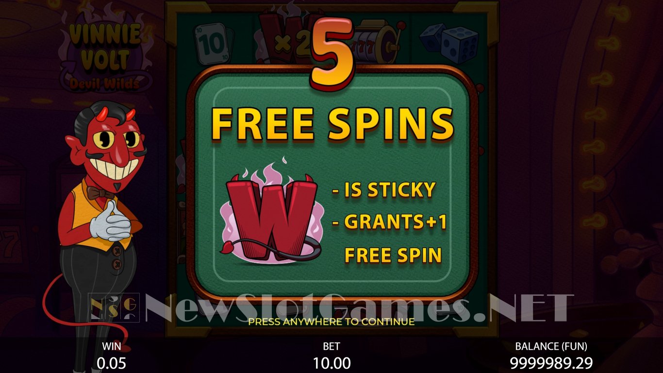 Vinnie Volt Devil Wilds Slot Slot Image in Demo - pic. 6