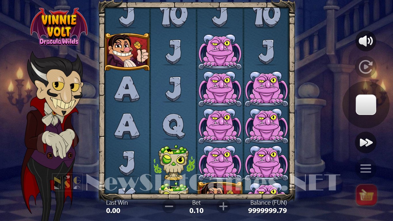 Vinnie Volt Dracula Wilds Slot Demo Image