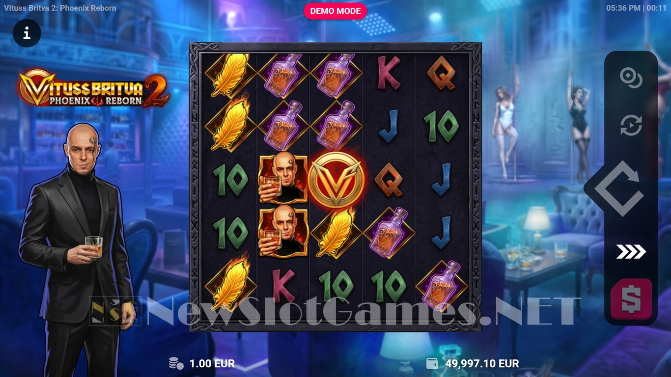 Vituss Britva 2 Phoenix Reborn Slot Demo Image