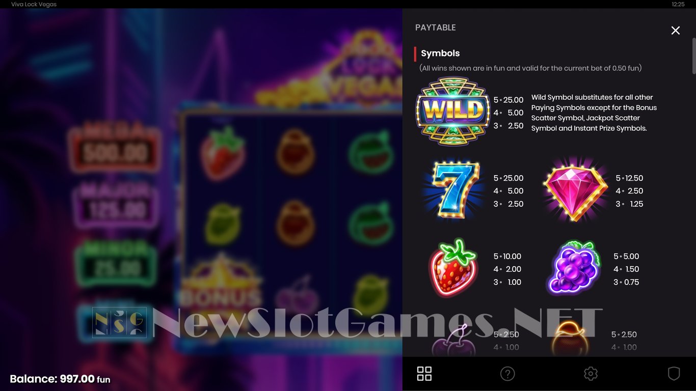 Viva Lock Vegas Slot Slot Image in Demo - pic. 4