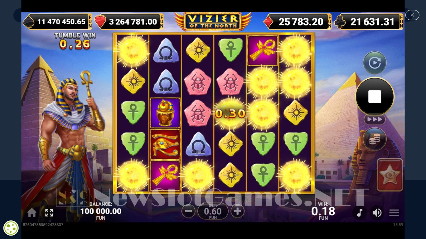 Vizier Of The North Slot Slot Image in Demo - pic. 3