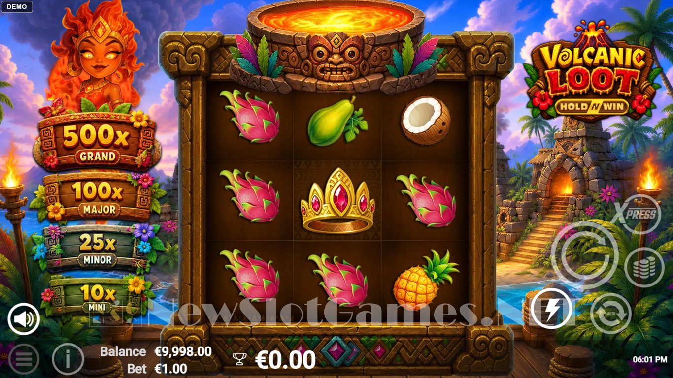 Volcanic Loot Slot Slot Image in Demo - pic. 2