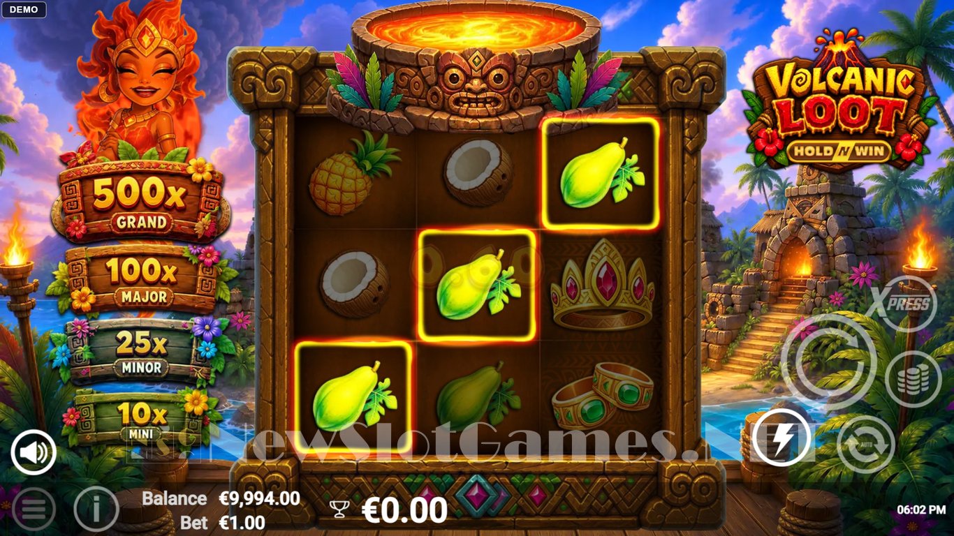 Volcanic Loot Slot Slot Image in Demo - pic. 3