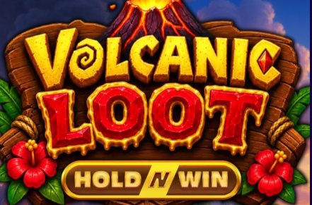 Volcanic Loot Slot Logo