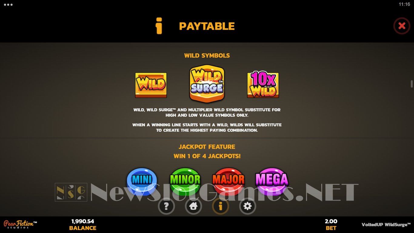 VoltedUP WildSurge Slot Slot Image in Demo - pic. 6