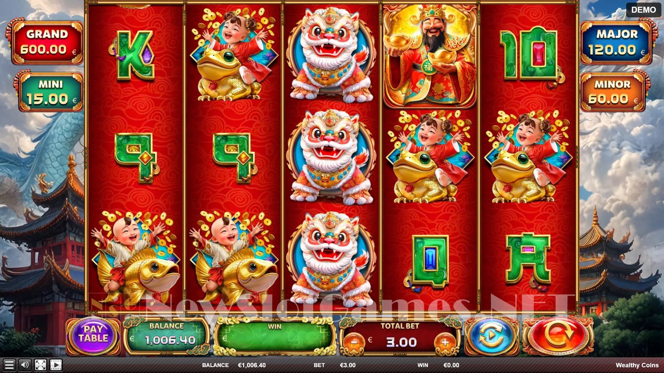 Wealthy Coins Slot Slot Image in Demo - pic. 3