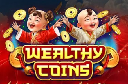 Wealthy Coins Slot Logo