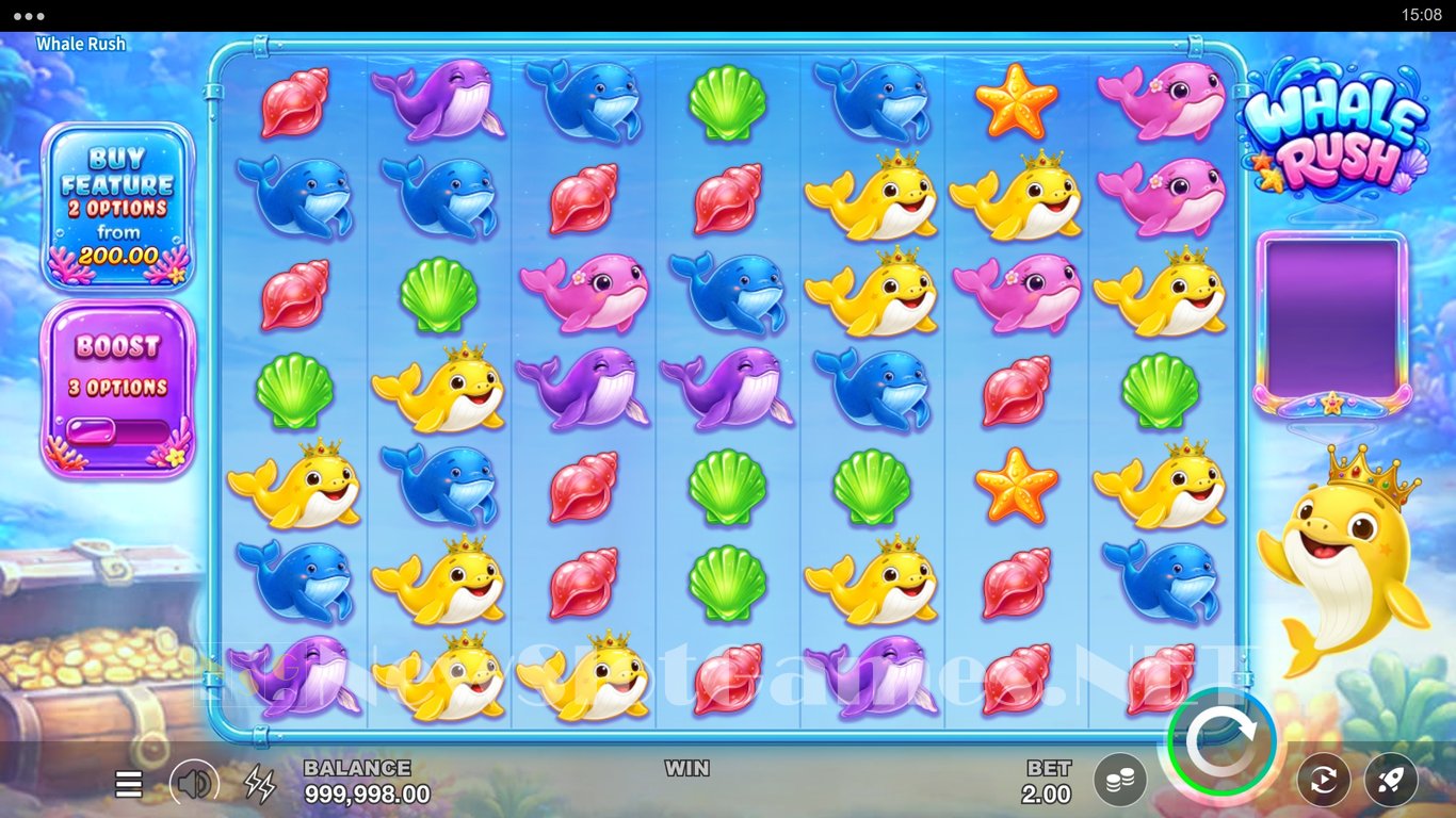 Whale Rush Slot Demo Image