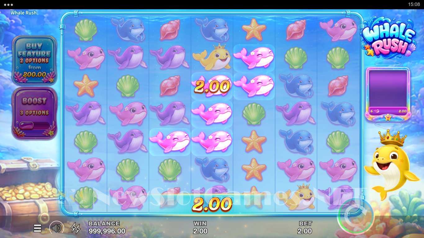Whale Rush Slot Slot Image in Demo - pic. 2