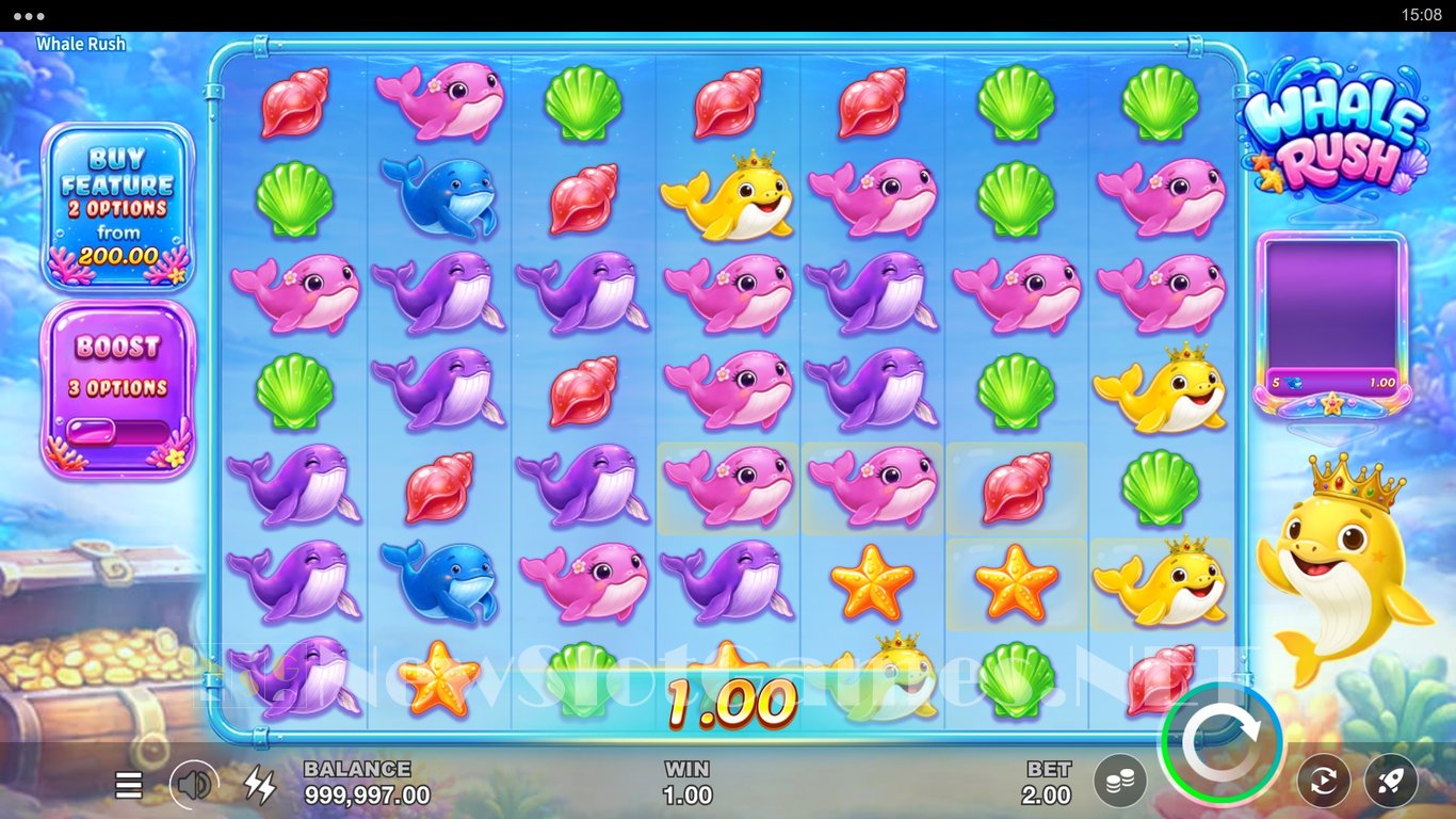 Whale Rush Slot Slot Image in Demo - pic. 3