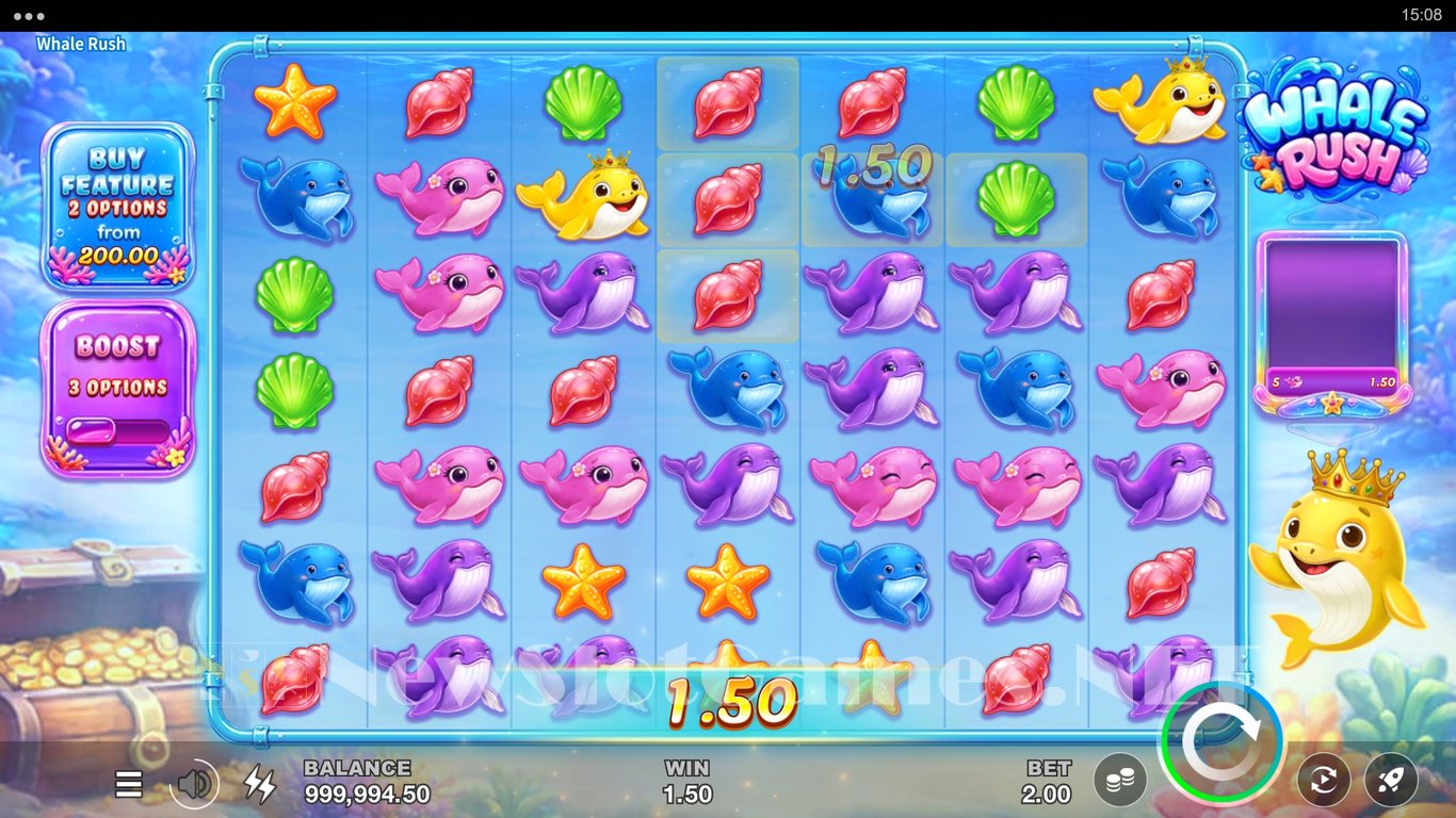 Whale Rush Slot Slot Image in Demo - pic. 4